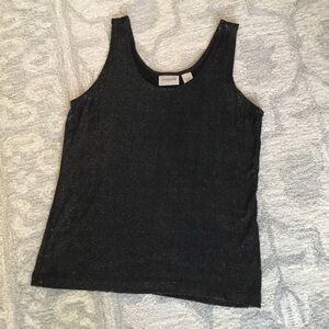 Chicos Travelers Sparkly Tank